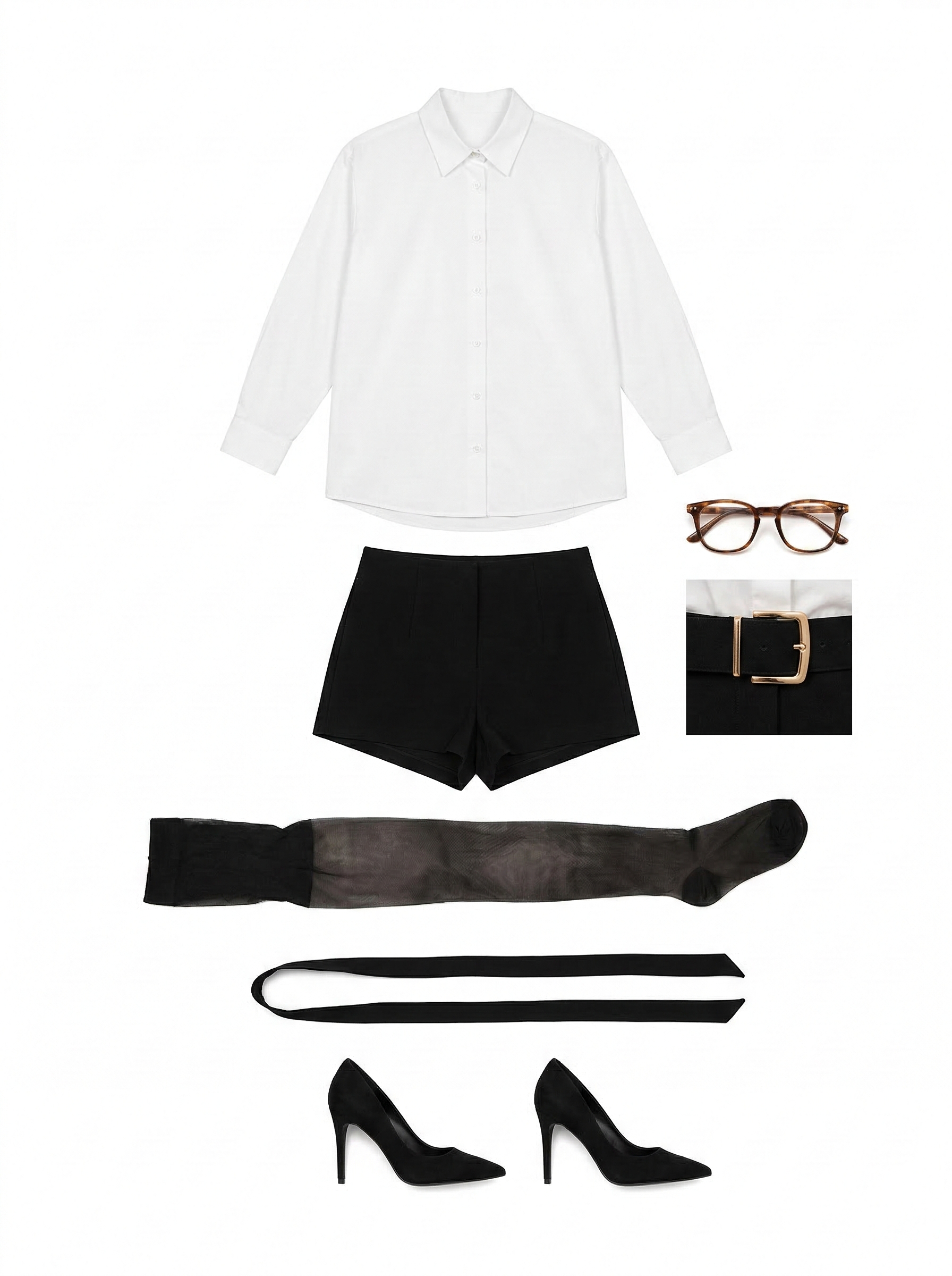 Clothing flat-lay input